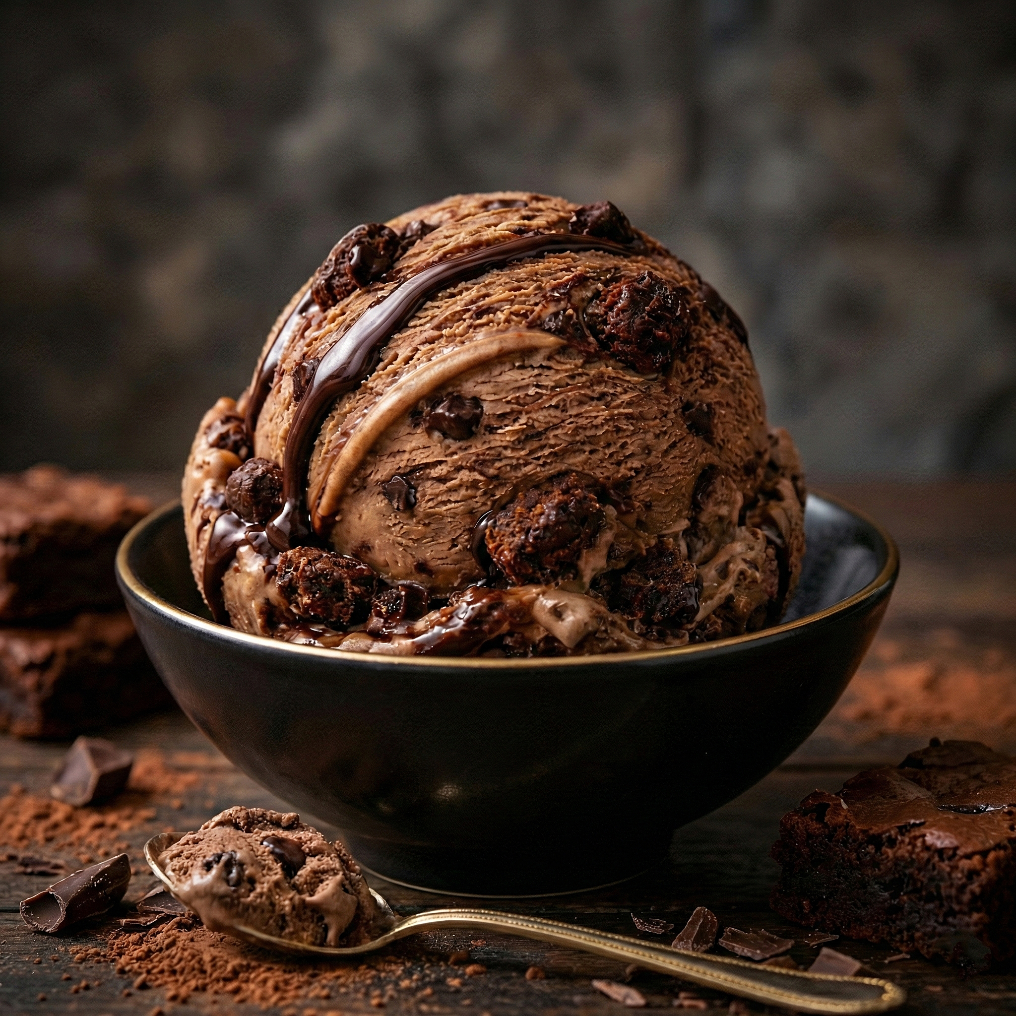 Mocha Brownie Melt Fudge